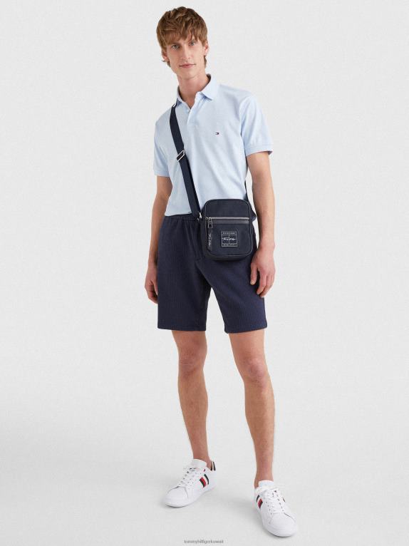 سماء الصحراء أحادية Tommy Hilfiger حقيبة مراسل صغيرة تحمل شعار التوقيع 44644500