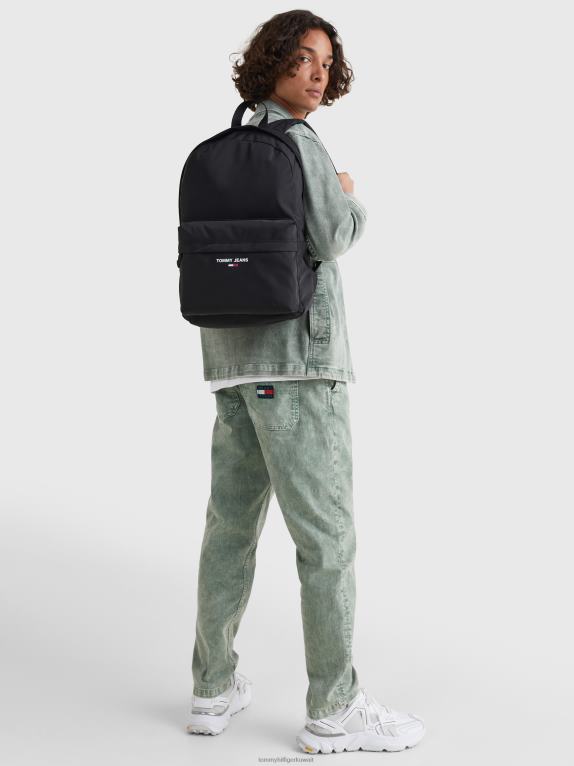 أسود Tommy Hilfiger حقيبة ظهر أساسية 44644502