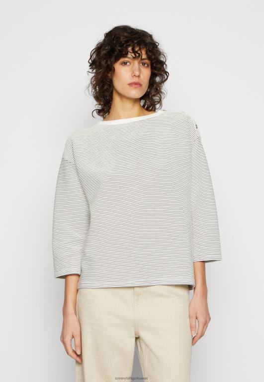 سماء الصحراء إكرو Tommy Hilfiger سترة القارب الملمس 446445021