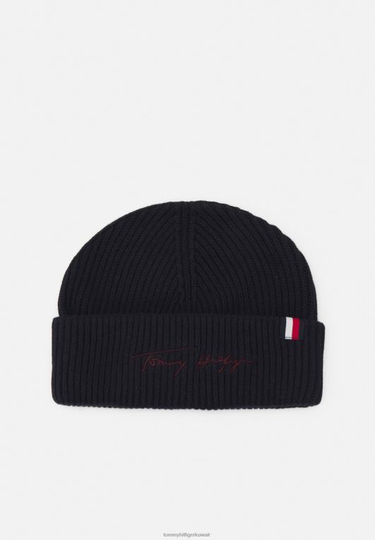 سماء الصحراء Tommy Hilfiger قبعة صغيرة مميزة للجنسين 446445030