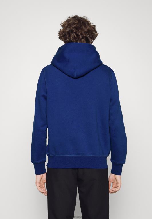 الأزرق الجريء Tommy Hilfiger البلوز هودي قوس العلم 446445033