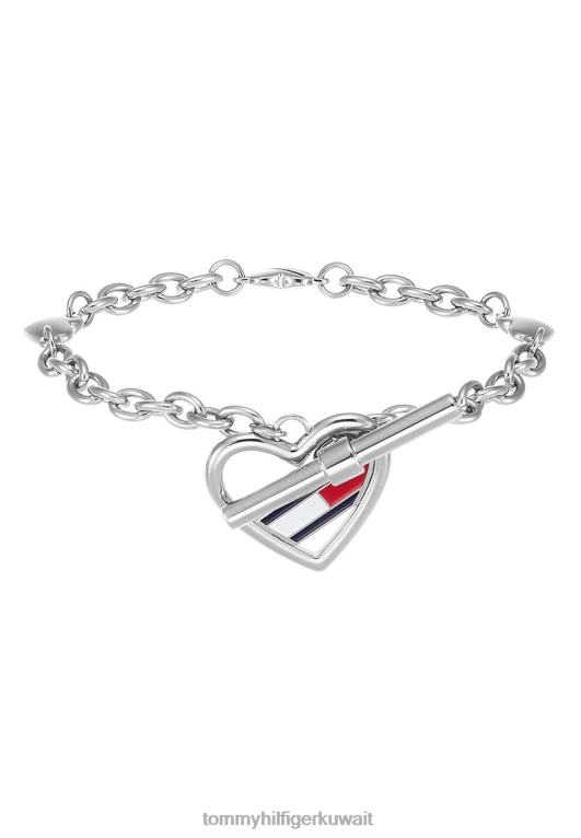 فضية اللون Tommy Hilfiger سوار غرامة 446445038