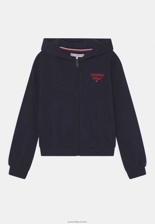 سماء الصحراء Tommy Hilfiger الرمز البريدي الرسم من خلال البلوز الرمز البريدي 446445040