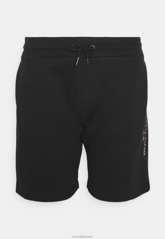 أسود Tommy Hilfiger شورت الشعار 446445041