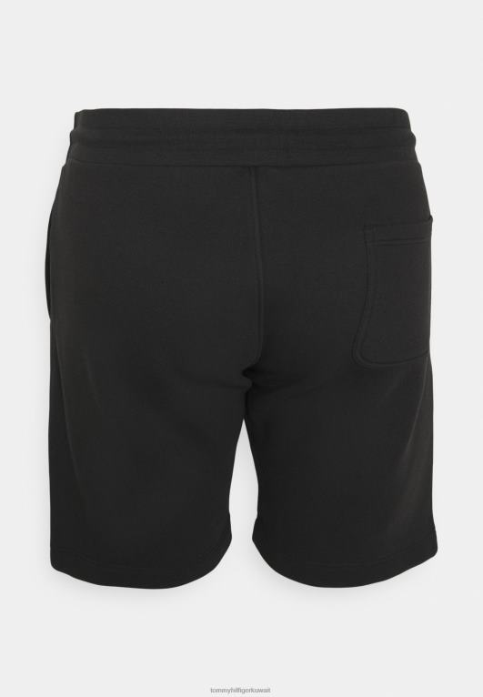 أسود Tommy Hilfiger شورت الشعار 446445041
