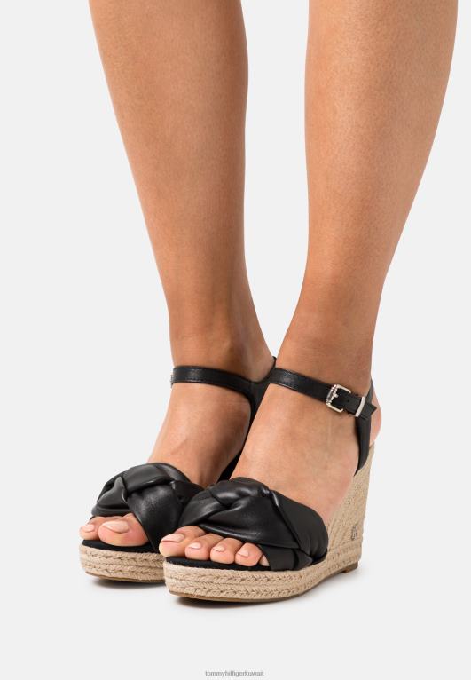 أسود Tommy Hilfiger أحذية قماشية موجات 446445046