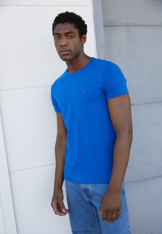 الجزيرة اليونانية الزرقاء Tommy Hilfiger تي شيرت أساسي 446445056