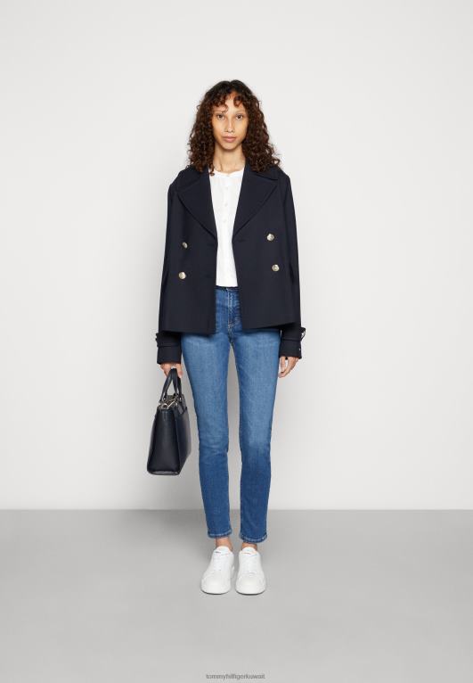 سماء الصحراء Tommy Hilfiger بليزر من مزيج الطاووس 446445062