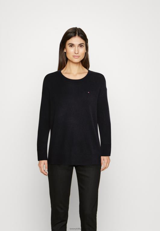 أسود Tommy Hilfiger سترة او قفاز او لاعب قفز 446445076