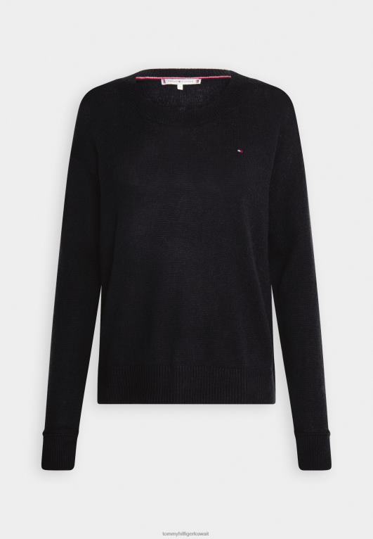 أسود Tommy Hilfiger سترة او قفاز او لاعب قفز 446445076