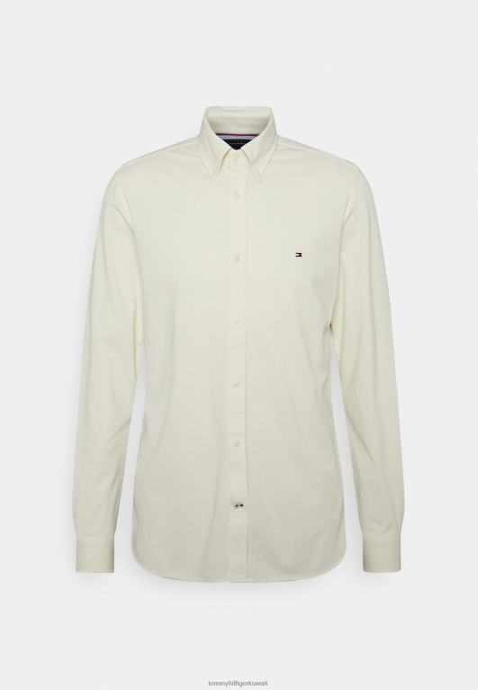 تطور الليمون/أبيض بصري Tommy Hilfiger قميص طباعة صغير 446445089