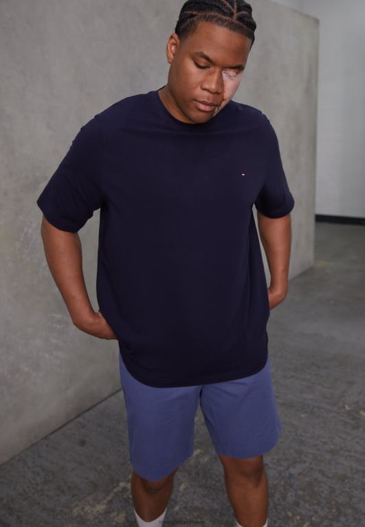 سماء الصحراء Tommy Hilfiger تي شيرت أساسي قابل للتمدد 446445112