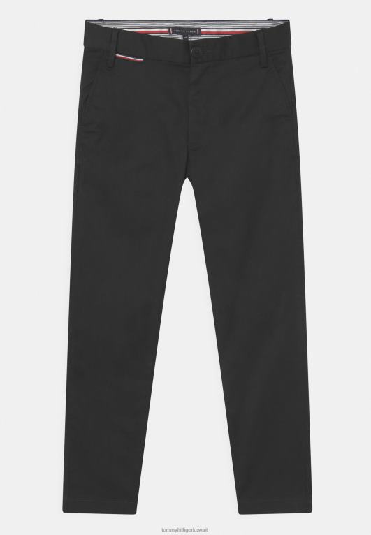 أسود Tommy Hilfiger السراويل تشينو 446445123