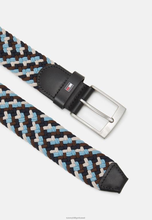 متعدد الألوان موسمي Tommy Hilfiger عدن حزام مضفر 446445124