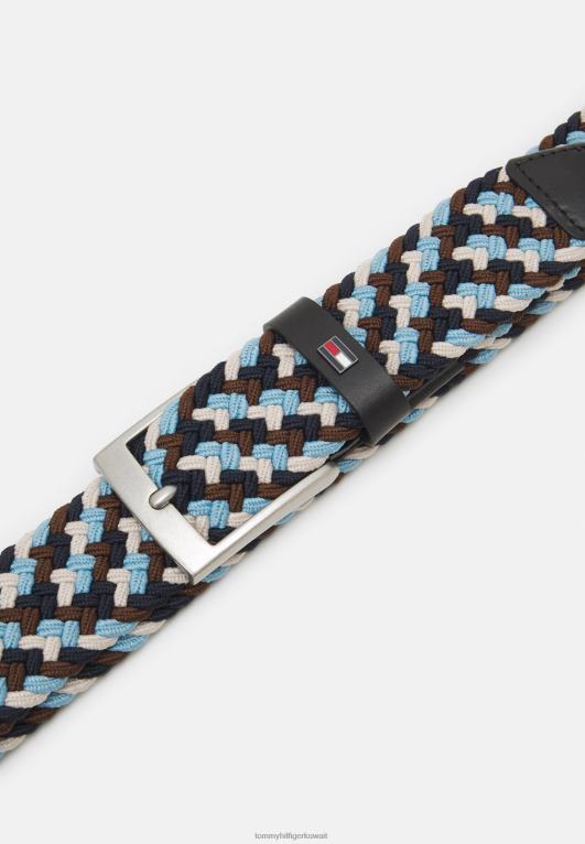 متعدد الألوان موسمي Tommy Hilfiger عدن حزام مضفر 446445124