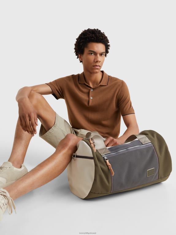 عسكري/عاجي Tommy Hilfiger حقيبة دفل متباينة الألوان 44644514