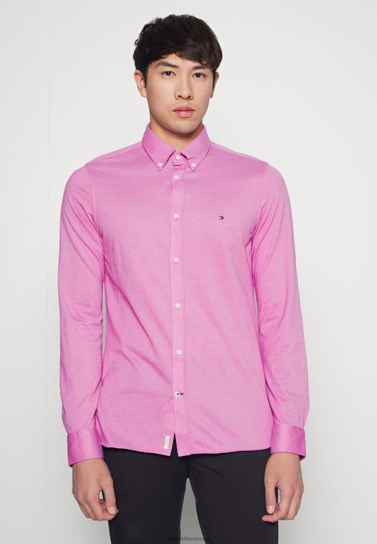 أرجواني غريب الأطوار Tommy Hilfiger قميص قميص الصلبة 446445152