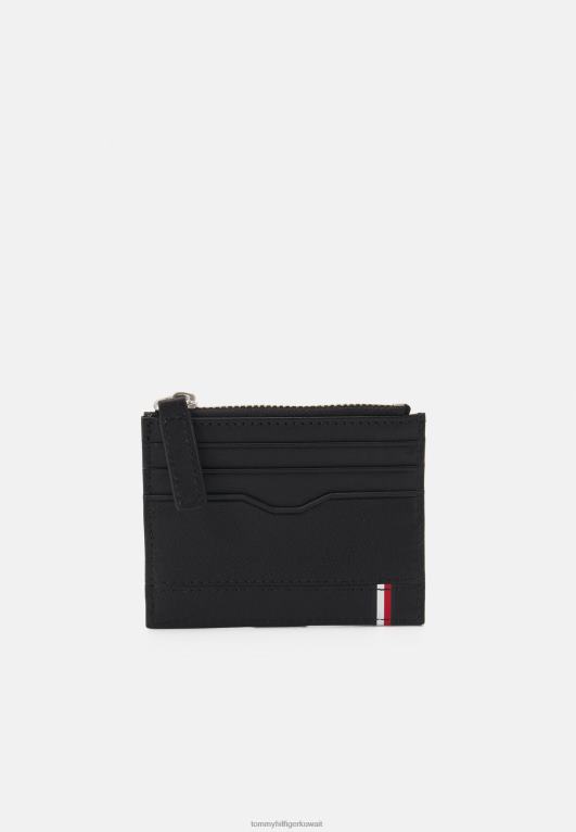 أسود Tommy Hilfiger حامل مركزي مع محفظة بسحاب 446445161