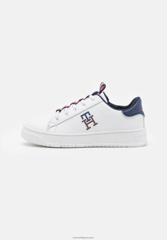 ابيض ازرق Tommy Hilfiger المدربون 446445162