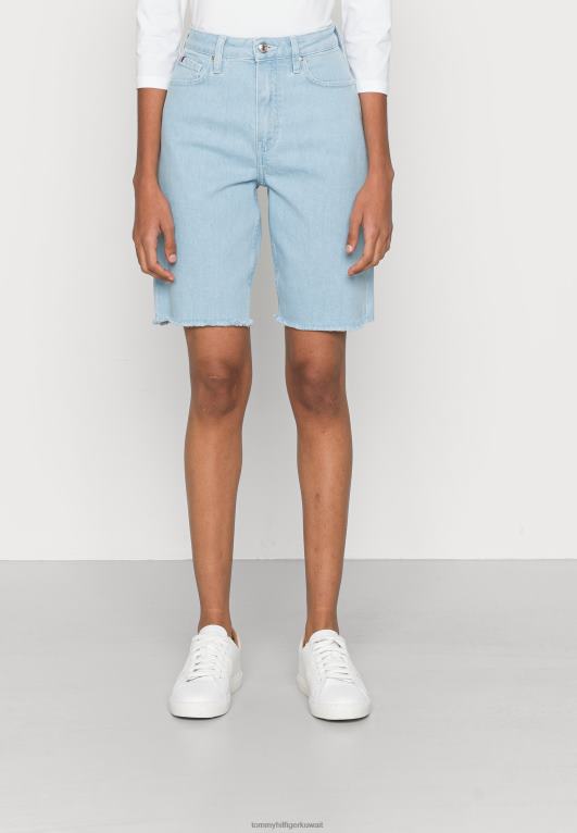 أبي Tommy Hilfiger شورت جينز كلاسيكي مستقيم 446445175