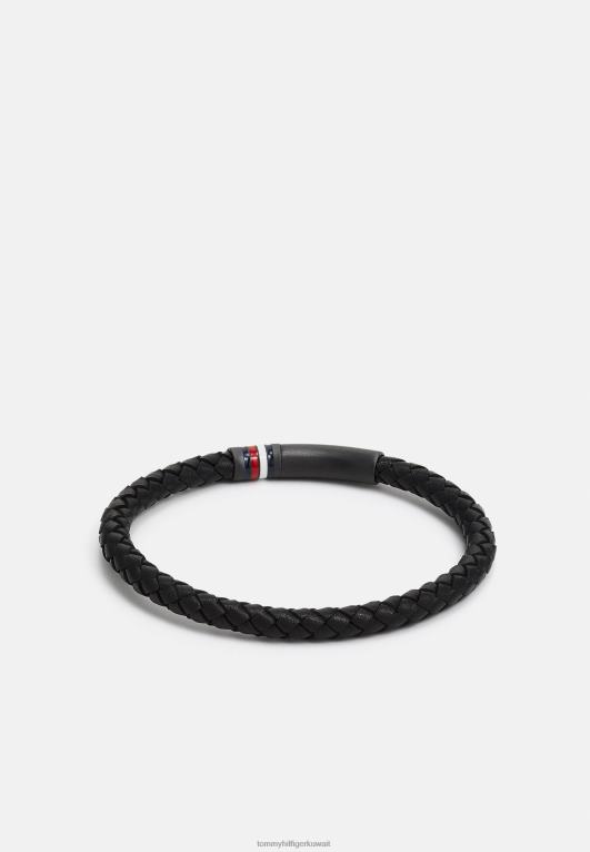 أسود Tommy Hilfiger سوار الأسرة جديلة 446445224