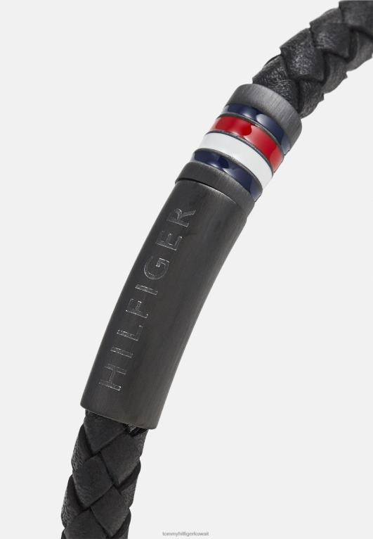أسود Tommy Hilfiger سوار الأسرة جديلة 446445224