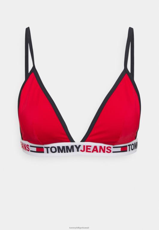 الأحمر الأساسي Tommy Hilfiger بيكيني علوي ثابت مثلث 446445262