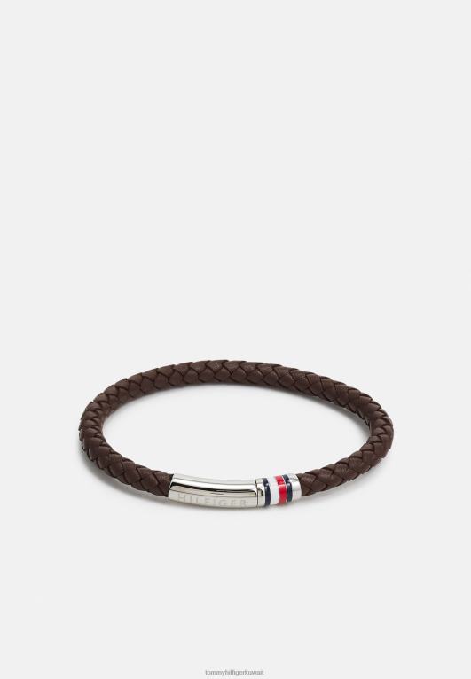بني/فضي اللون Tommy Hilfiger سوار الأسرة جديلة 446445270