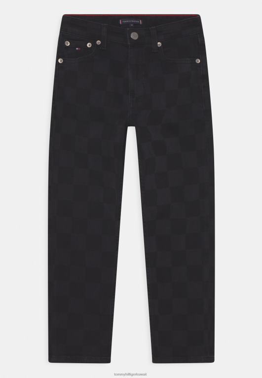 الدنيم الأسود Tommy Hilfiger سراويل متزلج 446445298