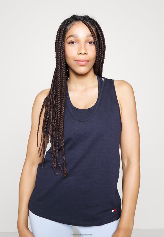 سماء الصحراء Tommy Hilfiger أعلى المحملة العادية 446445323