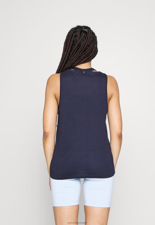 سماء الصحراء Tommy Hilfiger أعلى المحملة العادية 446445323