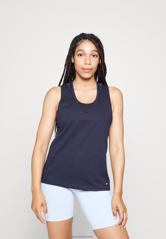 سماء الصحراء Tommy Hilfiger أعلى المحملة العادية 446445323