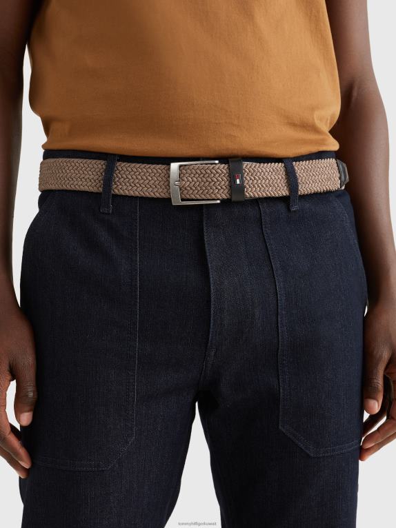 رمادي داكن المدينة Tommy Hilfiger حزام مرن مضفر 44644533
