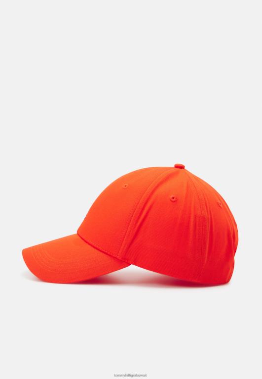 البرتقال الحمضي Tommy Hilfiger قبعة للجنسين بعلم أساسي 446445336