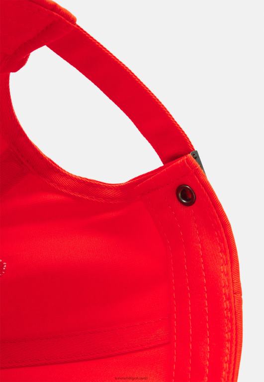 البرتقال الحمضي Tommy Hilfiger قبعة للجنسين بعلم أساسي 446445336