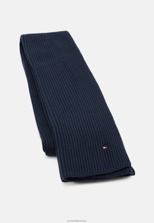 الفضاء الأزرق Tommy Hilfiger وشاح وشاح العلم الأساسي 446445339