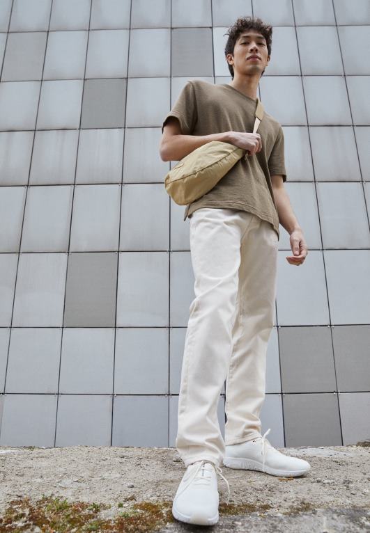 بيج فاتح Tommy Hilfiger حذاء رياضي خفيف الوزن متماسك على شكل جورب 446445351