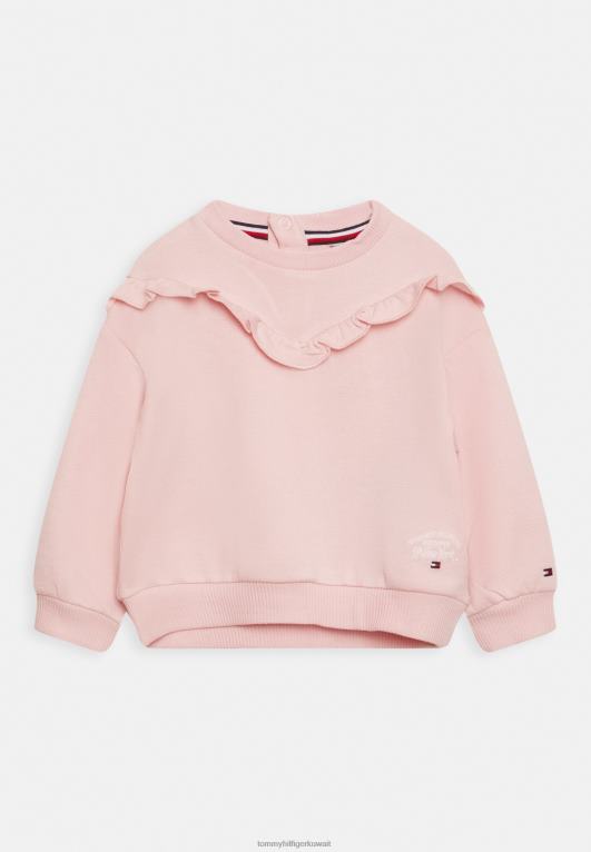 الظل الوردي Tommy Hilfiger البلوز كشكش النص 446445354