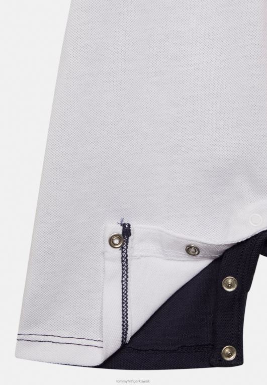 البحرية الشفق Tommy Hilfiger بدلة نوم للأطفال للجنسين ذات ألوان متعددة 446445375