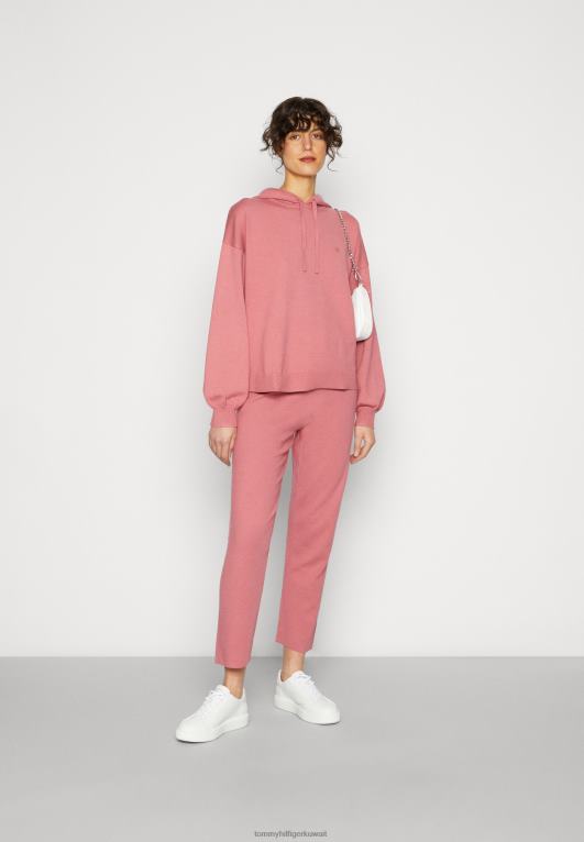 الإنجليزية الوردي Tommy Hilfiger سراويل مدببة ناعمة 446445380