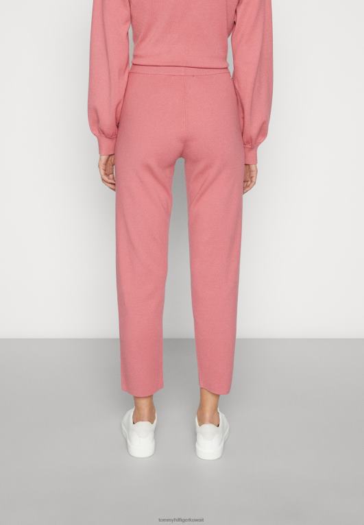 الإنجليزية الوردي Tommy Hilfiger سراويل مدببة ناعمة 446445380