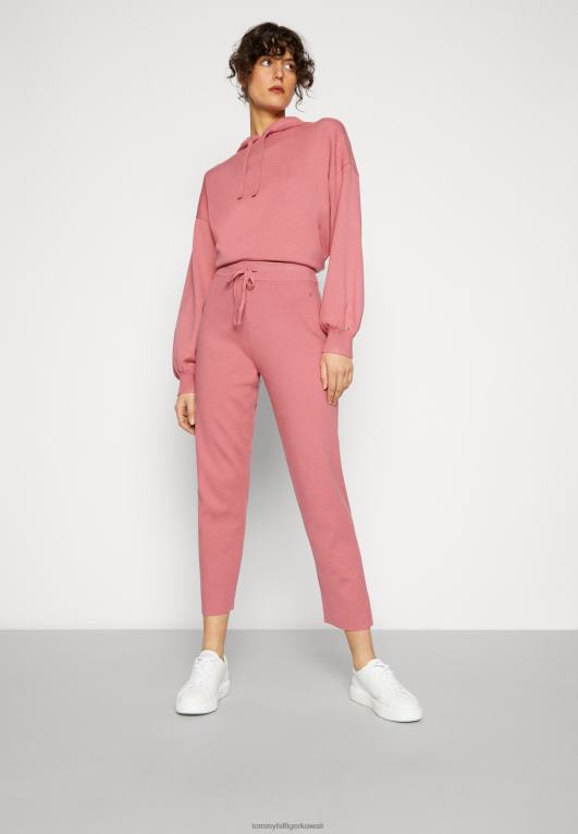 الإنجليزية الوردي Tommy Hilfiger سراويل مدببة ناعمة 446445380