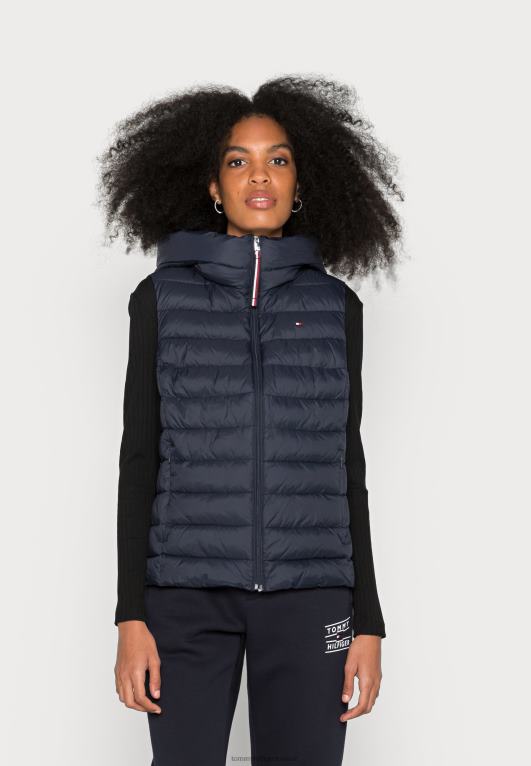 سماء الصحراء Tommy Hilfiger صدرية سترة تحمل شعار سورونا 446445392