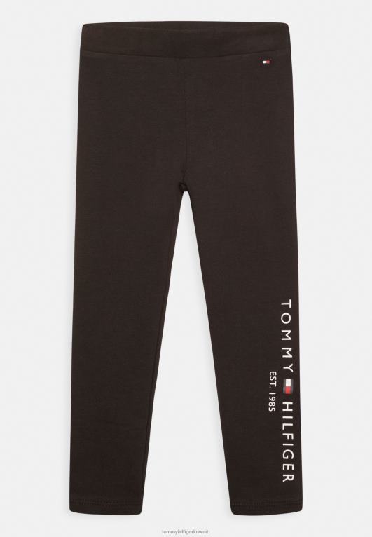 أسود Tommy Hilfiger السراويل طماق الأساسية 446445409