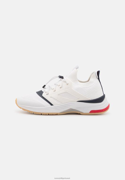 أبيض Tommy Hilfiger المدربين الحديثين 446445455