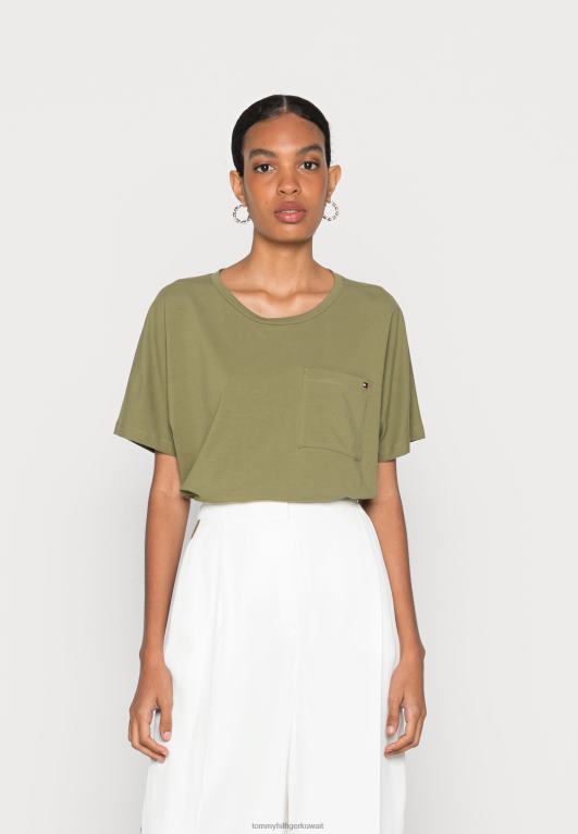 الحدائق Tommy Hilfiger تي شيرت أساسي برقبة دائرية 446445493