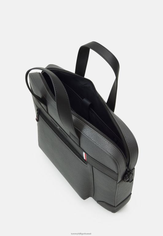 الرمادي الأسفلت Tommy Hilfiger حقيبة حقيبة الكمبيوتر المركزية 446445494