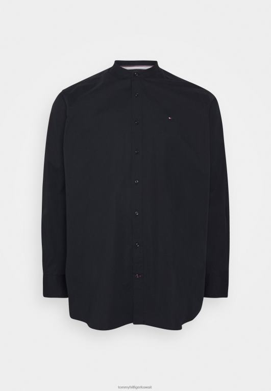 سماء الصحراء Tommy Hilfiger قميص قميص البوبلين المطاطي 446445498