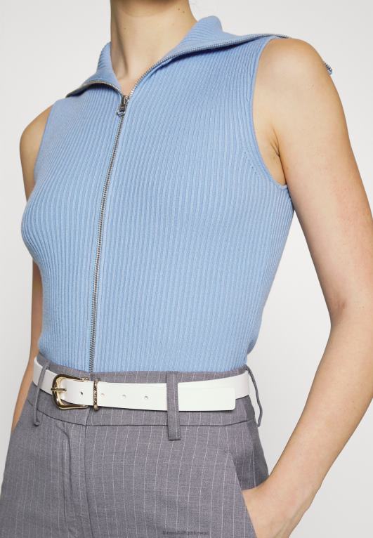 قذيفة بيضاء Tommy Hilfiger حزام أنيق مميز 446445528