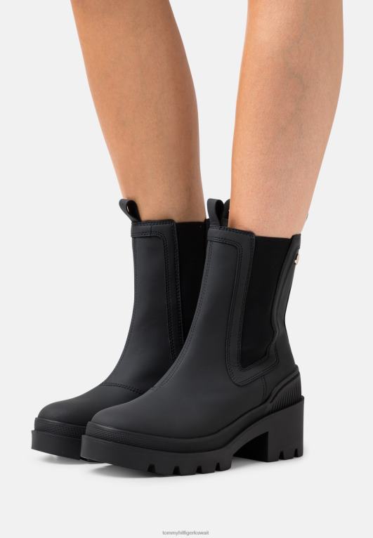 أسود Tommy Hilfiger منصة الأحذية 446445534